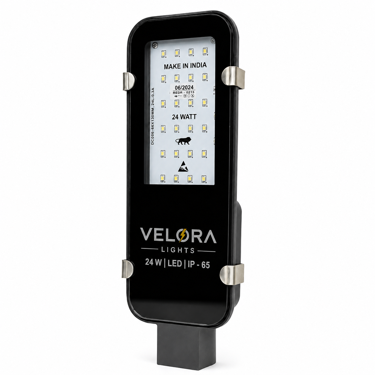 Velora 24W LED Street Light (Glass model)