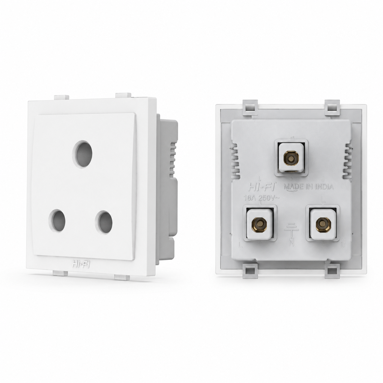 HI-FI 6A 3 Pin Modular Socket