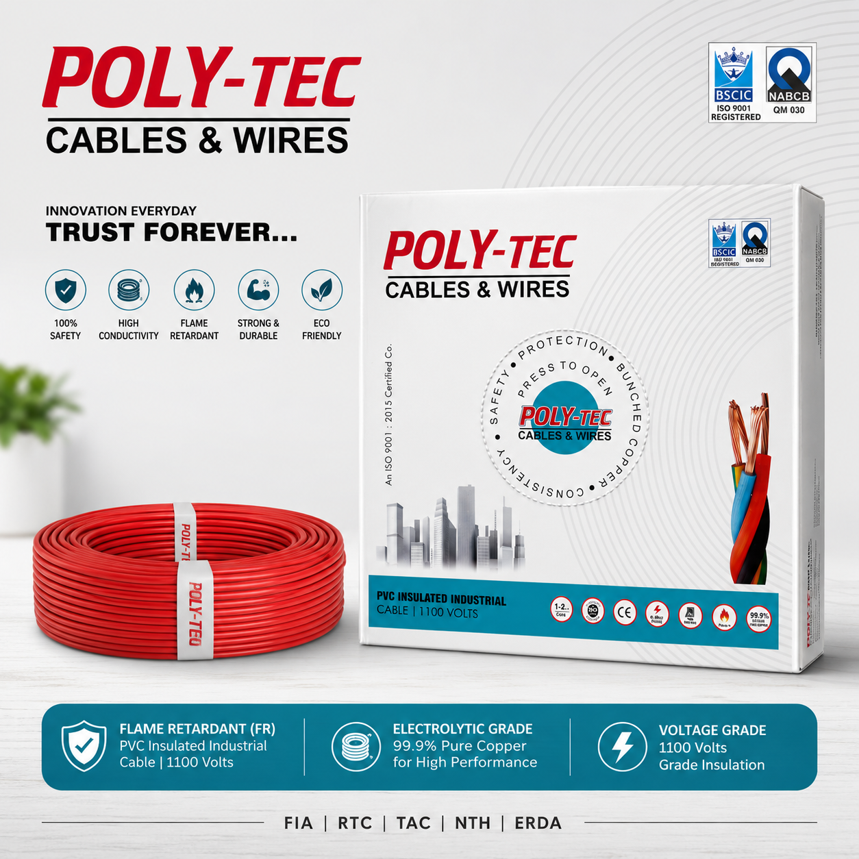 POLY-TEC PVC Insulated Copper Wire