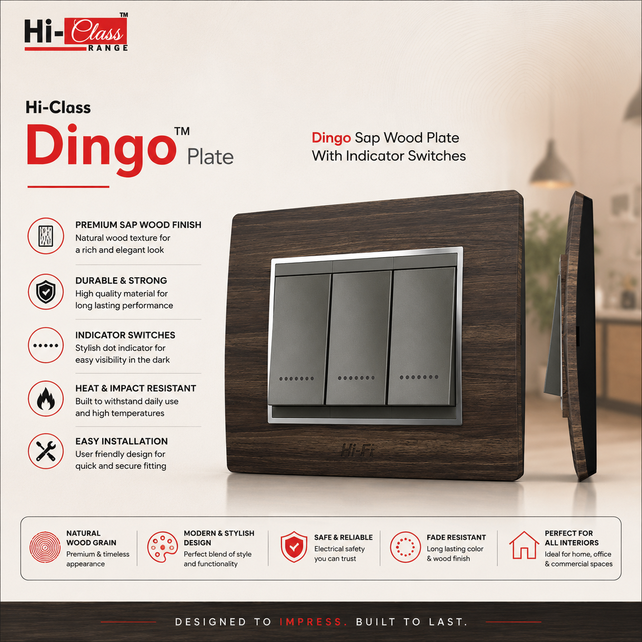 Hi-Class Dingo™ Plate – Complete Modular Range