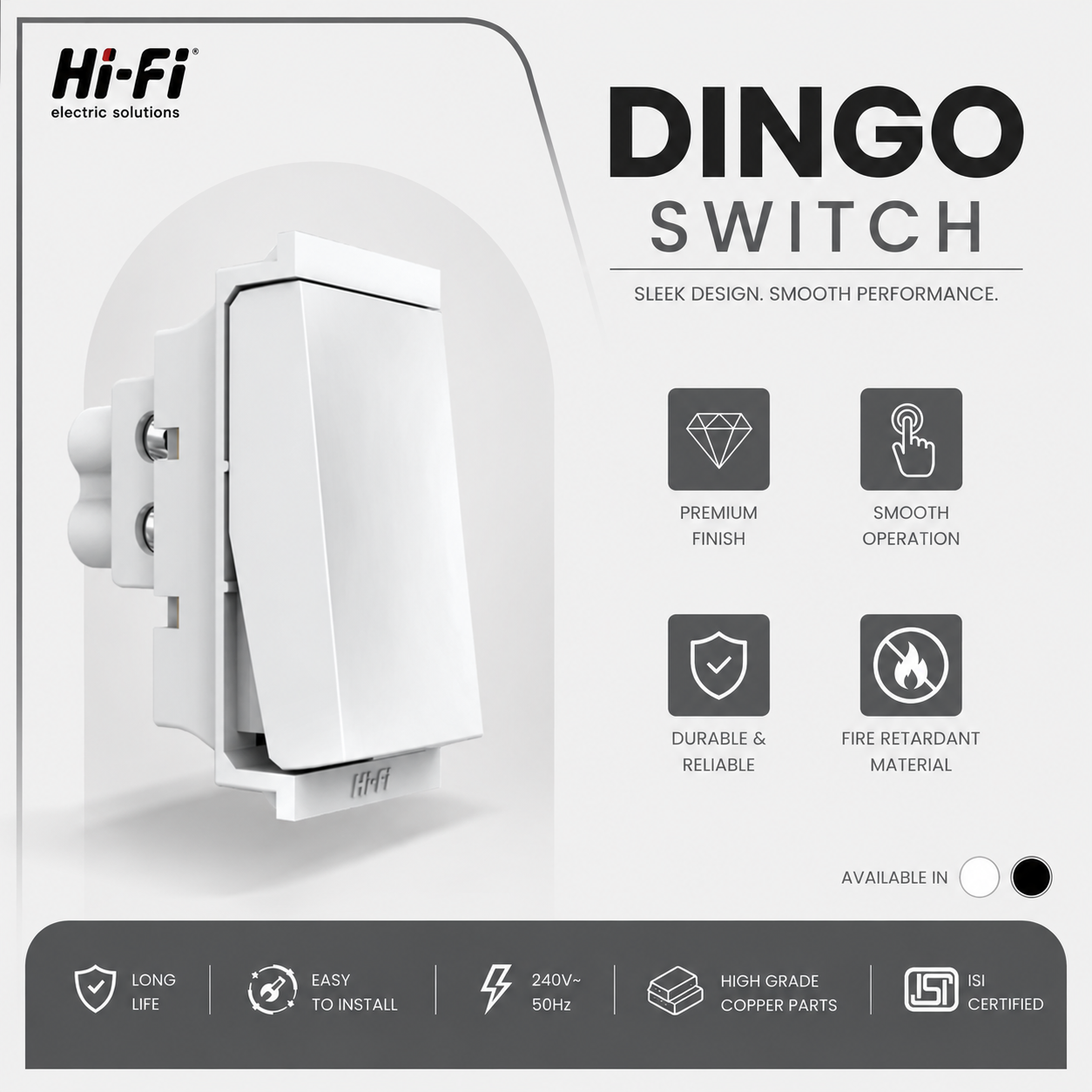 Hi-Fi Dingo Premium Modular Switches