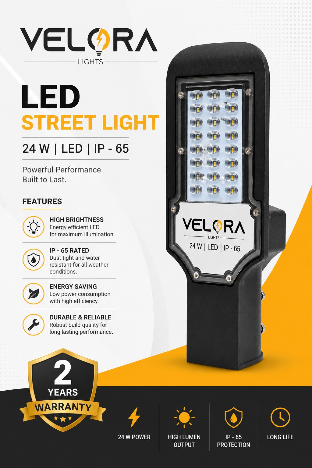 Velora 24W LED Street Light