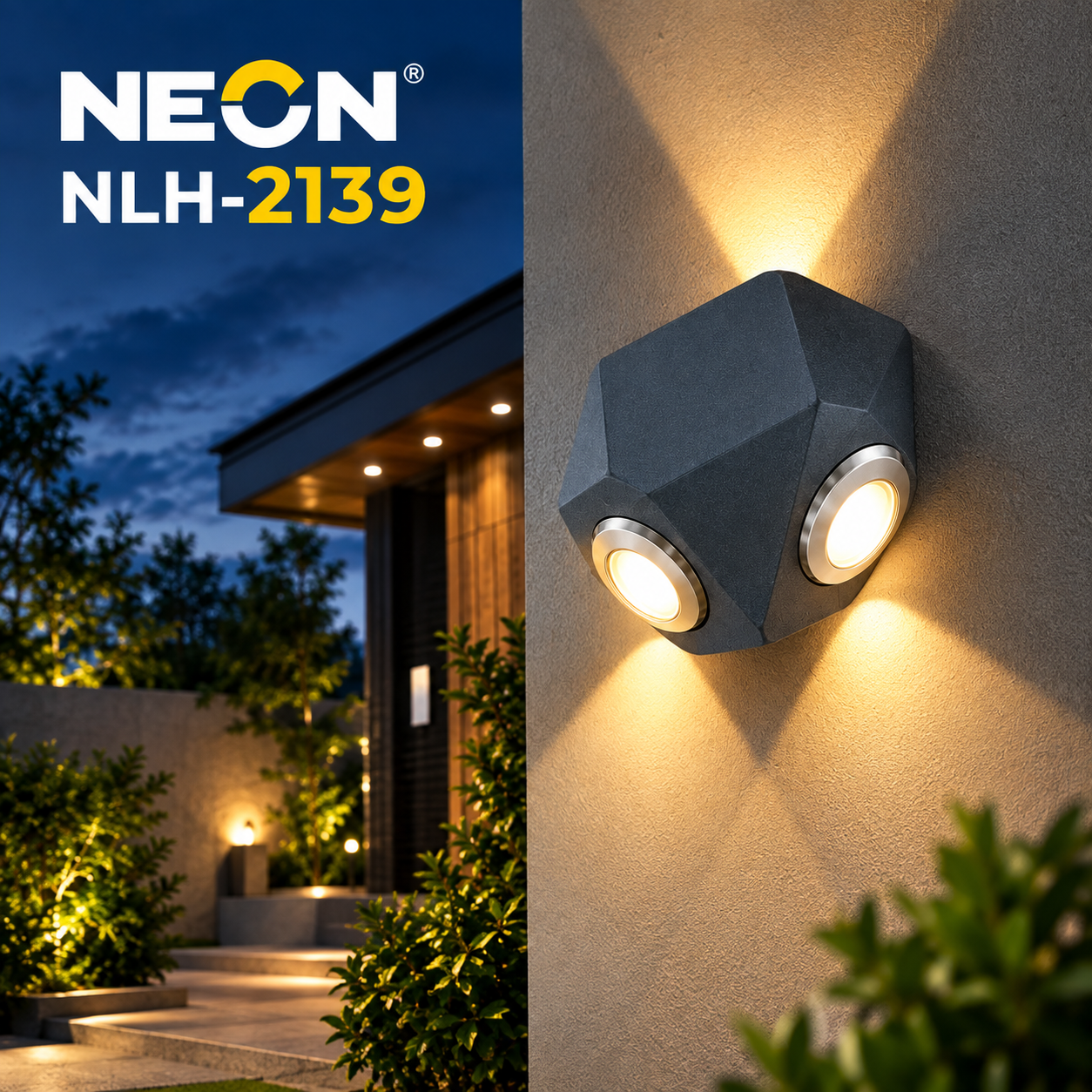 NEON NLH-2139 – Geometric LED Surface Light