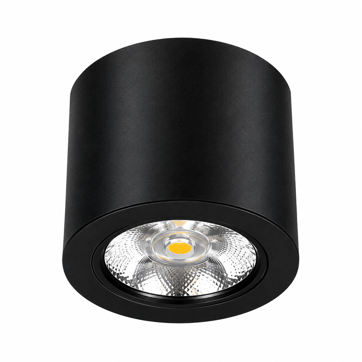 7W NLH-702 Black LED Surface Downlight – 160° Beam Angle