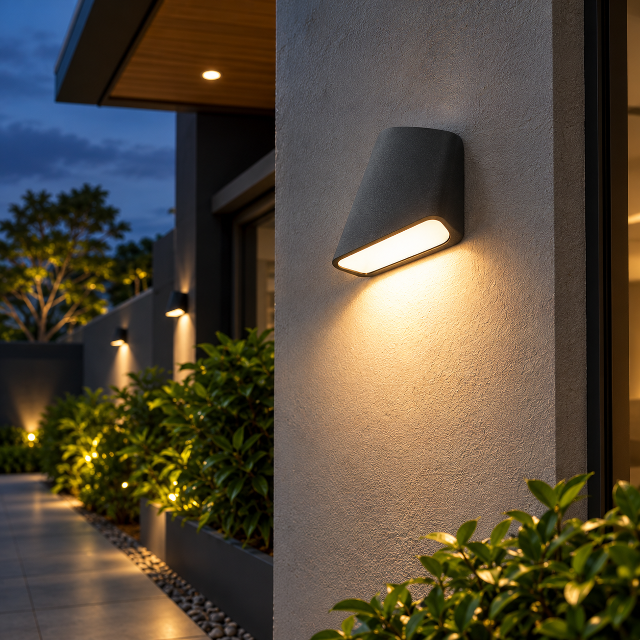 NLH-2113 LED Outdoor Wall Light | 3W Aluminium Up-Down Wall Light | 3K Warm White | IP65 | 60° Beam Angle  mane aa product nu discription apo